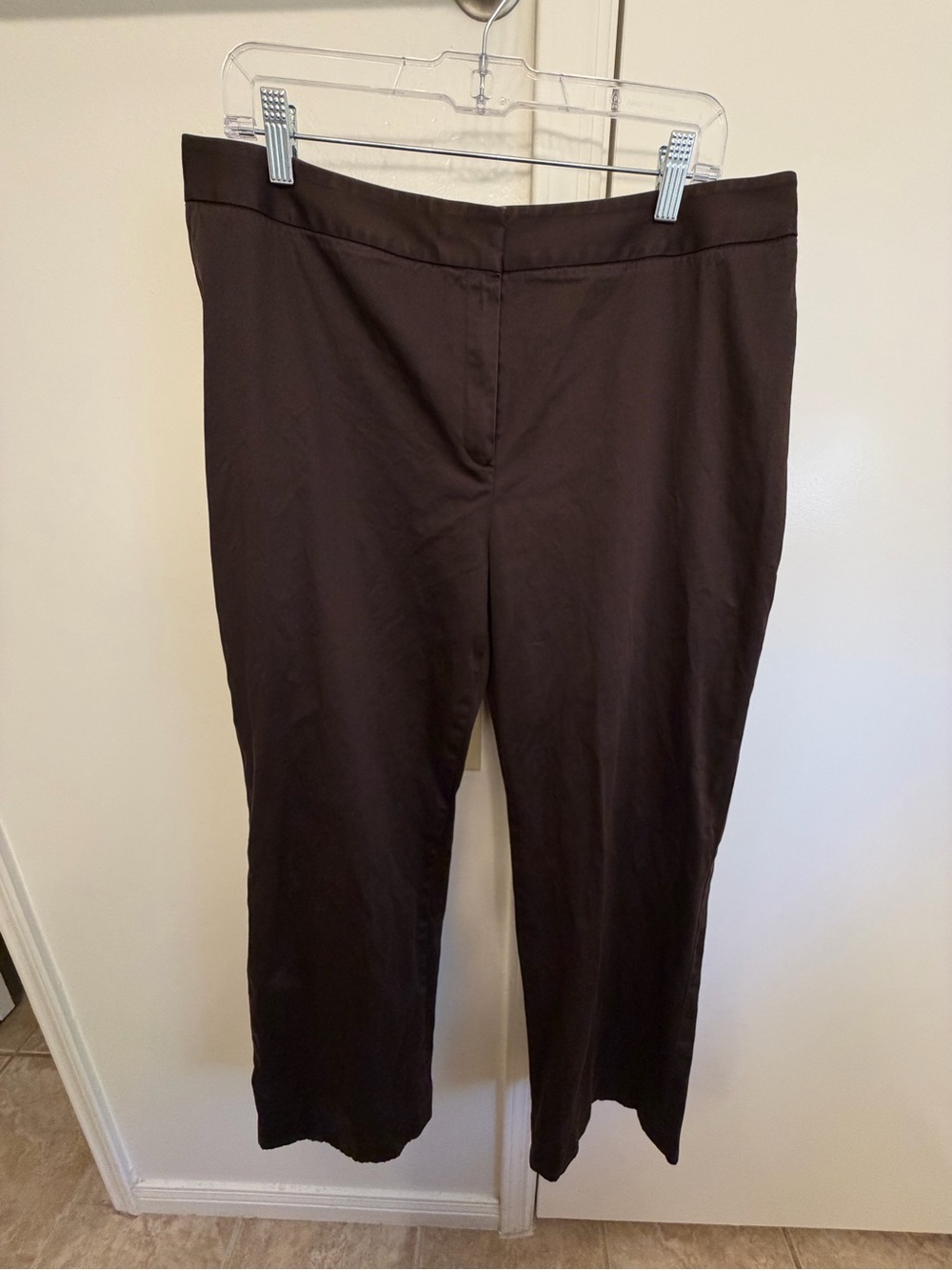 Lafayette 148 New York Brown Slacks Pants Work Women’s Size 14